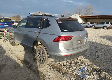 2020 Volkswagen Tiguan 2.0T Se/2.0T Se R-Line Black/2.0T Sel из США, поврежденный, VIN 3VV2B7AX2LM096904